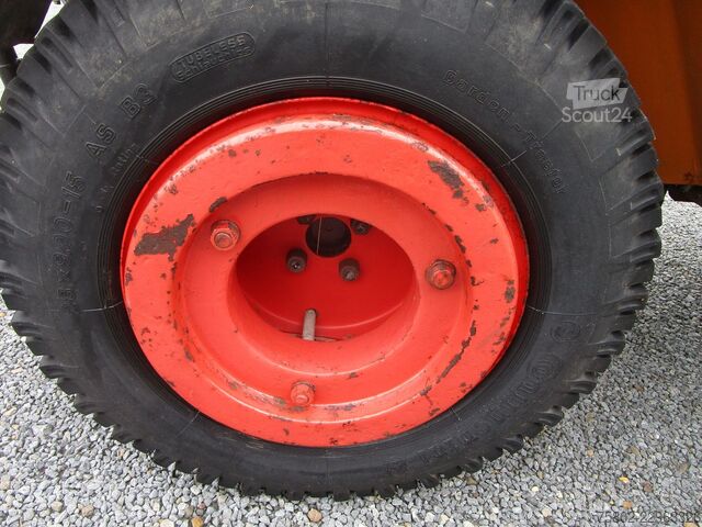 Traktor Agria 5900 mit Schneepflug+Kabine*