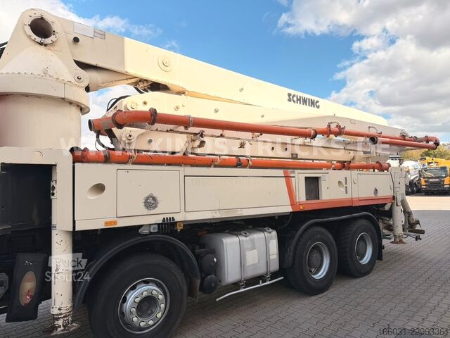 Бетоновоз с помпа DAF CF 8X4 Schwing S39X P2023