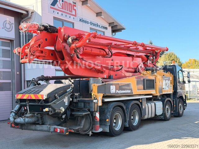 Samochód z pompą do betonu VOLVO FMX 460 8X4 Putzmeister BSF 42M/5 16.H