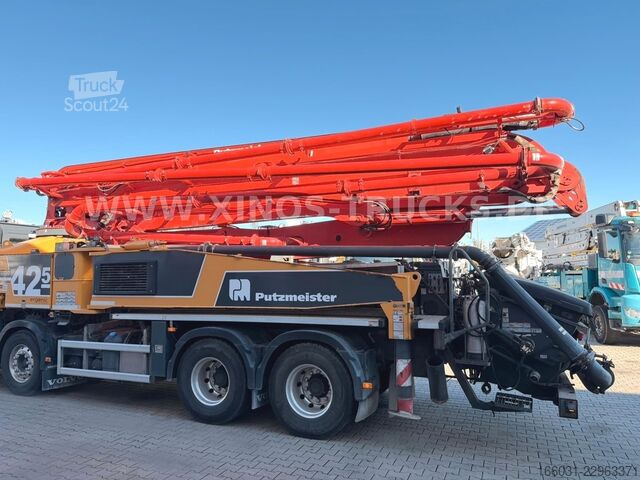 Samochód z pompą do betonu VOLVO FMX 460 8X4 Putzmeister BSF 42M/5 16.H