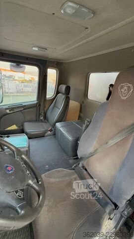 Vakumska cisterna SCANIA G-410 6X2 SILOWAGEN VOLLUFT LIFT GELENKTE HINTER