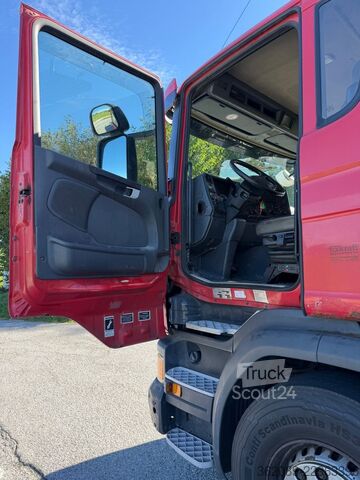 Vakumska cisterna SCANIA G-410 6X2 SILOWAGEN VOLLUFT LIFT GELENKTE HINTER