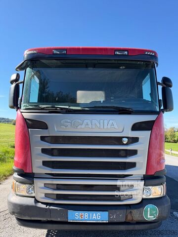 Vakumska cisterna SCANIA G-410 6X2 SILOWAGEN VOLLUFT LIFT GELENKTE HINTER