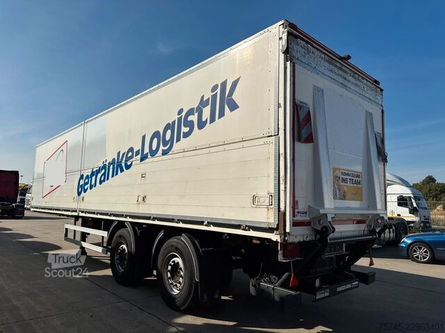 Juomien puoliperävaunu  SYSTEM TRAILER * GETRÄNKE * LBW 1,5 TON DAUTEL *