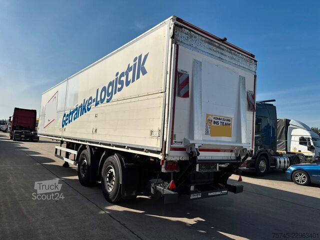 Juomien puoliperävaunu  SYSTEM TRAILER * GETRÄNKE * LBW 1,5 TON DAUTEL *