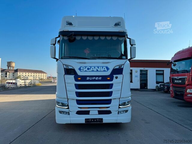 Vakio vetoauto SCANIA S500 * RETARDER * STANDKLIMA  * 2 X TANK*1. HAND