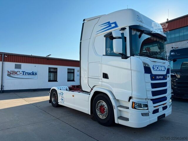 Vakio vetoauto SCANIA S500 * RETARDER * STANDKLIMA  * 2 X TANK*1. HAND