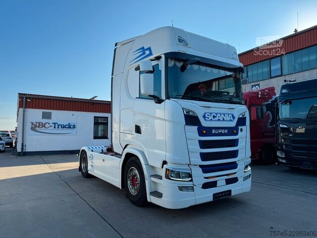 Vakio vetoauto SCANIA S500 * RETARDER * STANDKLIMA  * 2 X TANK*1. HAND