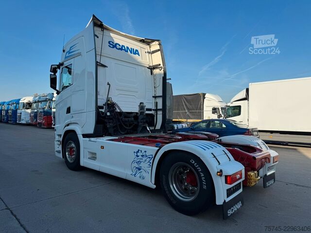 Vakio vetoauto SCANIA S500 * RETARDER * STANDKLIMA  * 2 X TANK*1. HAND