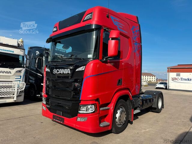 Vakio vetoauto SCANIA R460 * STANDKLIMA * LEDER * 2 X TANK * 1. HAND *