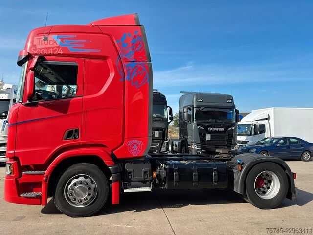 Vakio vetoauto SCANIA R460 * STANDKLIMA * LEDER * 2 X TANK * 1. HAND *