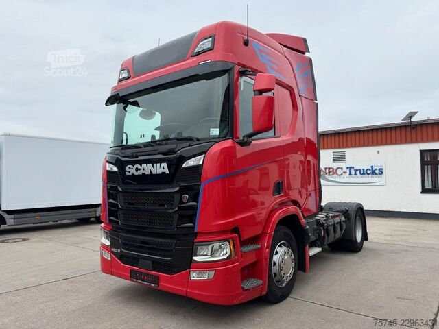 Vakio vetoauto SCANIA R 460 * STANDKLIM* LEDER * 2 X TANK * 1. HAND *