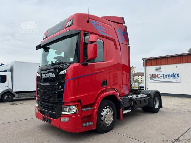 Vakio vetoauto SCANIA R 460 * STANDKLIM* LEDER * 2 X TANK * 1. HAND *