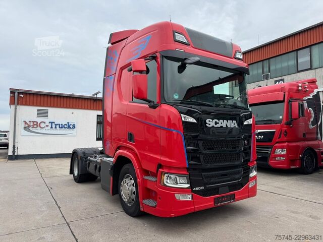 Vakio vetoauto SCANIA R 460 * STANDKLIM* LEDER * 2 X TANK * 1. HAND *