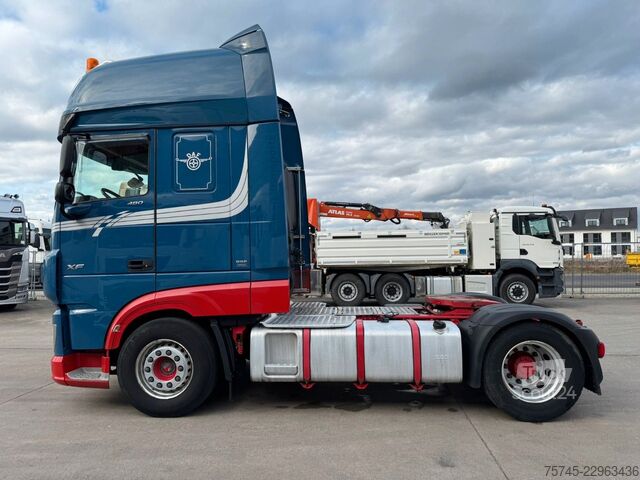 Vakio vetoauto DAF XF 480*RETARDER*STANDKLIMA*LEDER*SUPER SPACE CAP