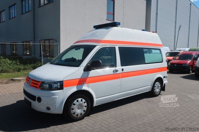 شاحنة إطفاء VOLKSWAGEN T5 Transporter Hochdach lang/KTW/Klima/Nr. 283