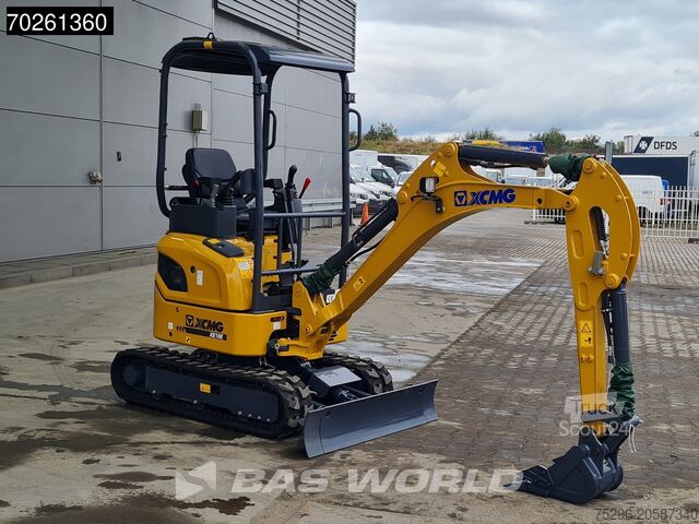 Міні -екскаватор XCMG XE18 E FACTORY WARRANTY - KUBOTA ENGINE