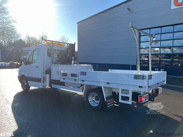 Kranwagen Mercedes-Benz Sprinter 513 2.2 CDI Hiab 2 Tonmeter laadkraan ...