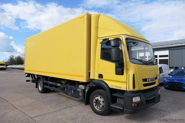 Camión caja iveco EuroCargo ML 120 E 28 AHK LBW