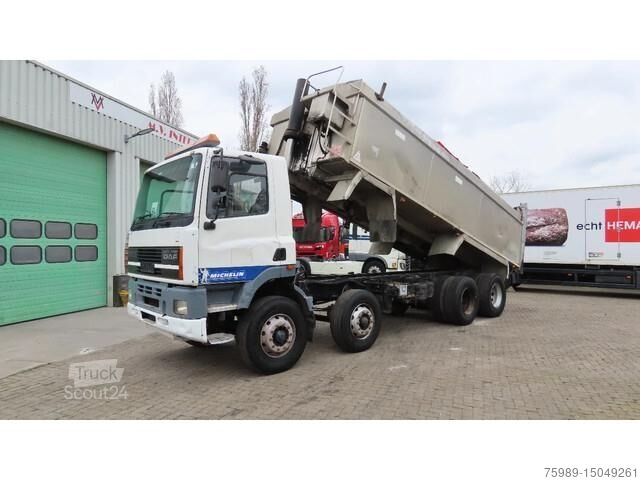 DAF CF 85.340 RHD, EURO 2 8x4. Clean truck. Full ste