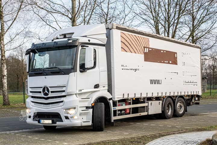 плосък товарен под Mercedes Benz Antos 2545