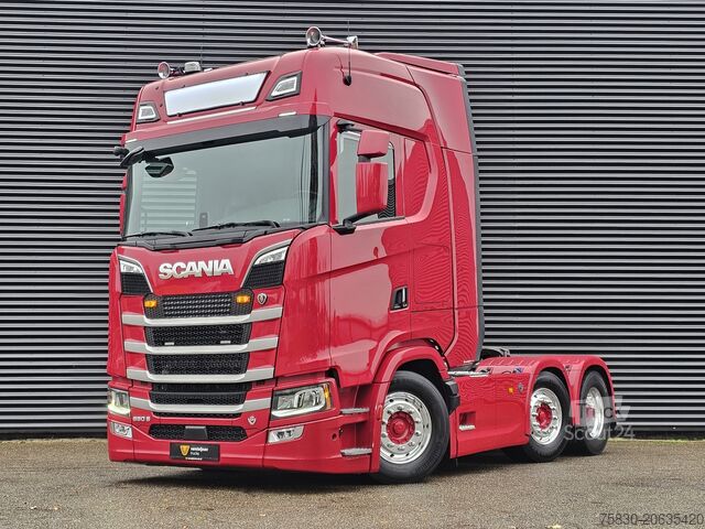 MTS standard Scania S660 V8 6X2/4 / RETARDER / FULL AIR / HYDRAULIC