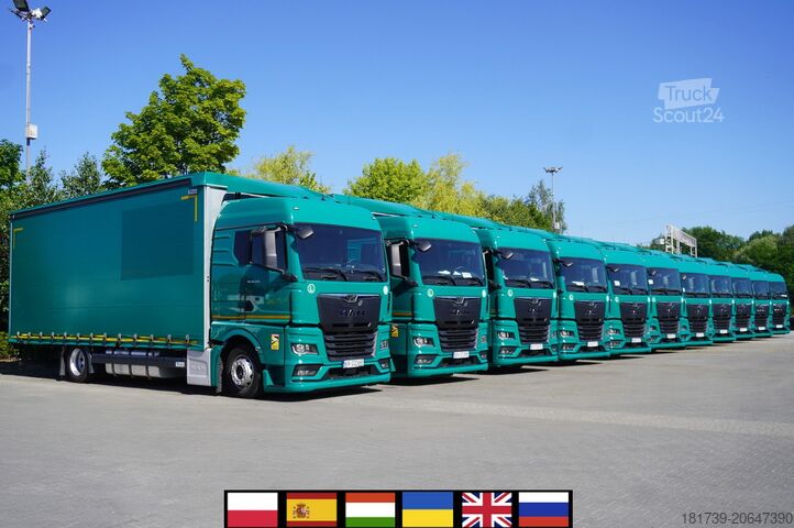 Tolható ponyva MAN TGX 18.470 / 2022 / Curtainsider 19 EPAL