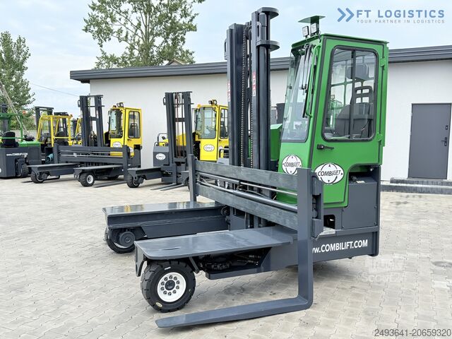 Dört yönlü forklift Combilift C4500 DIESEL DUPLEX WIDE FORK POSITIONER