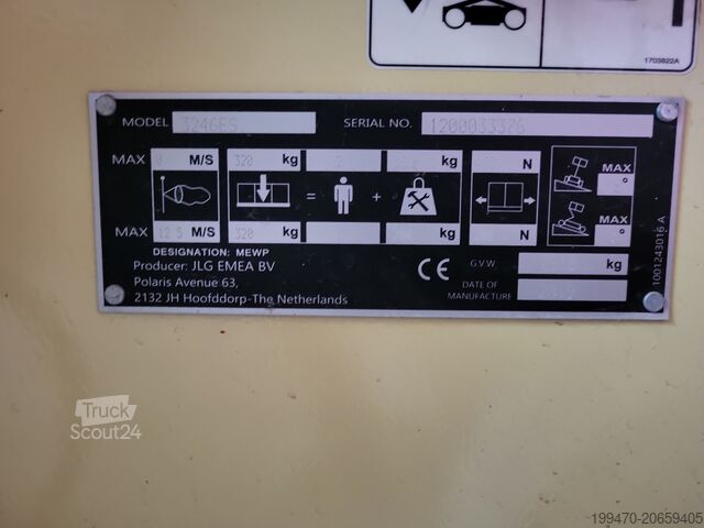 Sto za podizanje makaza JLG 3246ES