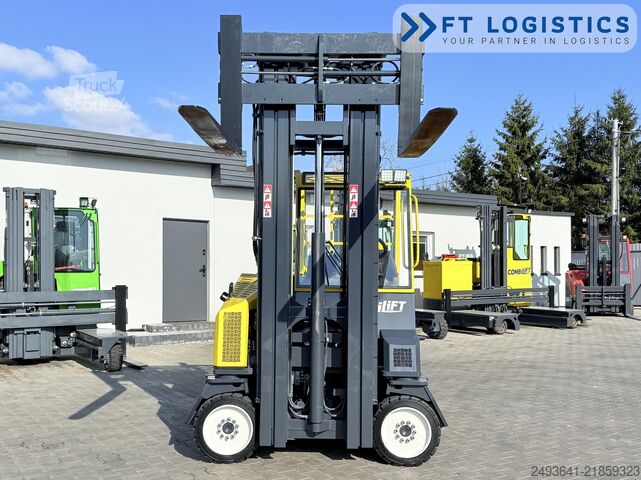 četruvirzienu iekrāvējs Combilift CB4500 GAS TRIPLEX 6400 FORK POSITIONER