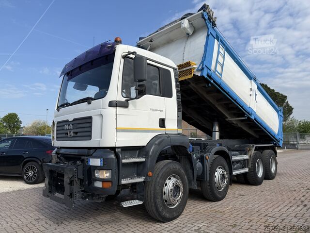 Třístranný sklápěč MAN 41.480 TGA KIPPER 20cbm 8x4 40Ton
