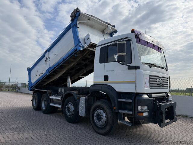 Trīspusējs kravas pašizgāzējs MAN 41.480 TGA KIPPER 20cbm 8x4 40Ton