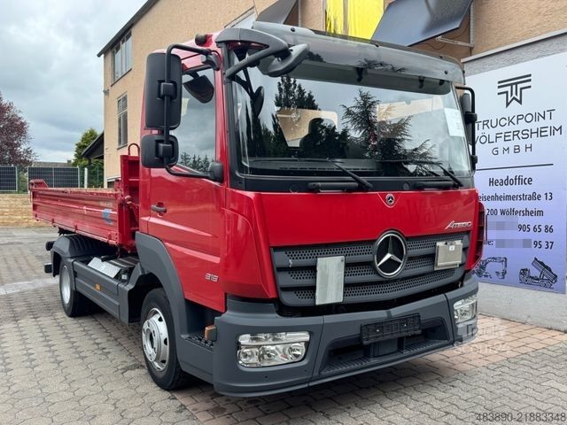 Τριαξονικό ανατρεπτικό βαν MERCEDES-BENZ Atego 818/Meiller-3-Seiten/2xAHK/Klima
