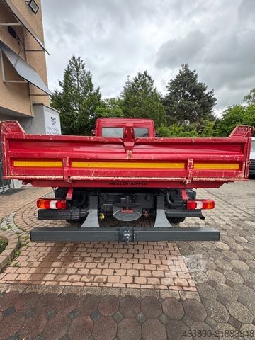 Τριαξονικό ανατρεπτικό βαν MERCEDES-BENZ Atego 818/Meiller-3-Seiten/2xAHK/Klima