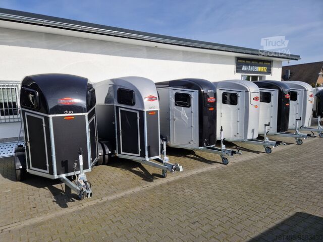 Horse trailer Böckmann Portax Esprit silver SAKA Paket