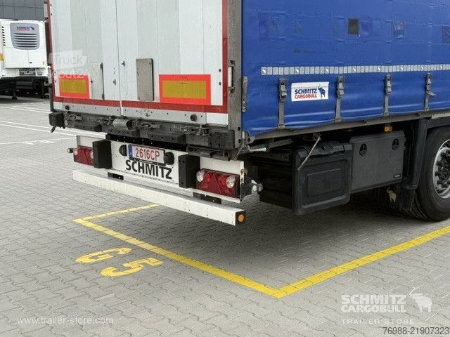 Semi-reboque aberto com lona Schmitz Cargobull Curtainsider Bordwandsider
