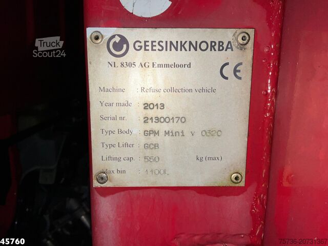 Fordon för avfallshantering FUSO Canter 7C15 Geesink 6m³ Just 44.000 Km!