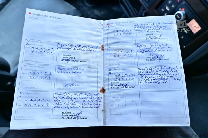 LKW mit Kofferaufbau Renault T440 6x2 E6 Retarder AHK LBW Isokoffer Lift Lenk