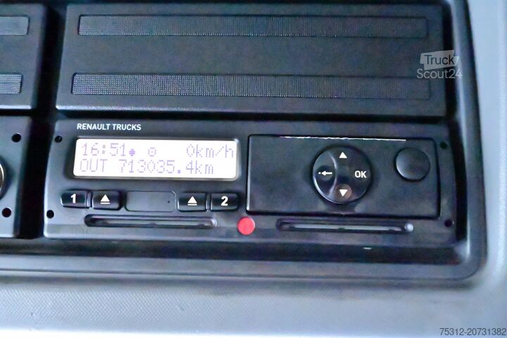 LKW mit Kofferaufbau Renault T440 6x2 E6 Retarder AHK LBW Isokoffer Lift Lenk