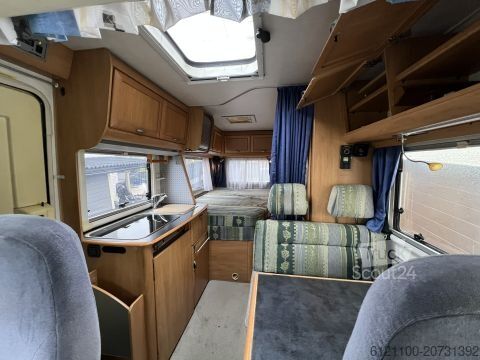 Camper integrado Hymer/Eriba B-Klasse 574 Hubbett - Markise - 3,85 to