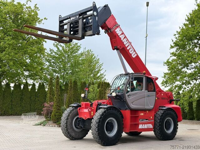 Wózek widłowy teleskopowy Manitou MHT 10180 ŁADOWARKA TELESKOPOWA