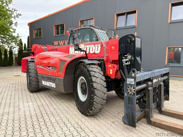 Wózek widłowy teleskopowy Manitou MHT 10180 ŁADOWARKA TELESKOPOWA