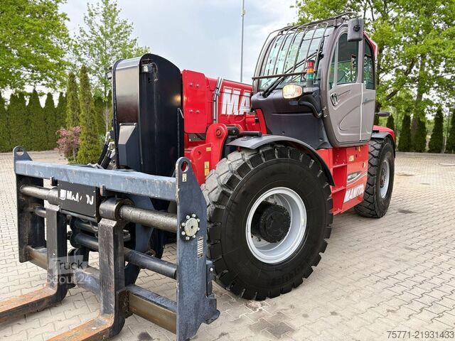 Wózek widłowy teleskopowy Manitou MHT 10180 ŁADOWARKA TELESKOPOWA