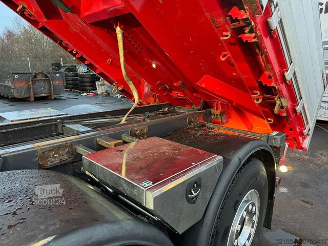 Tipper with crane Volvo FMX 410 6x2*4, Tipper & Crane, 2015