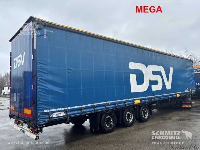 Semiremorcă deschisă cu prelată Schmitz Cargobull Semitrailer Curtainsider Mega