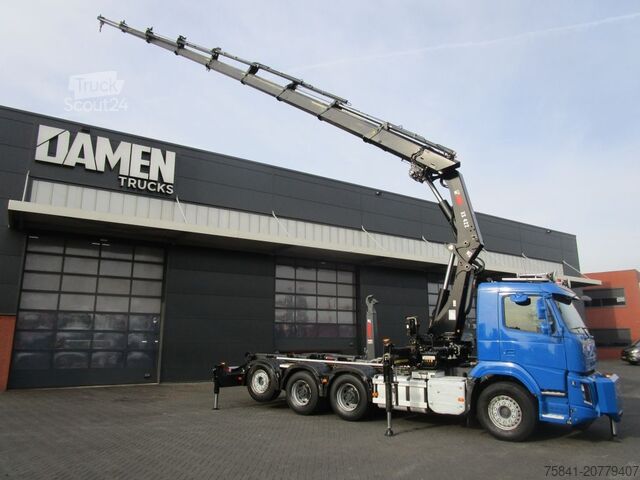 Système de bras à crochet Volvo FMX 500 FMX 500 8x4 HIAB 422 E-8 Hipro + HIAB H...