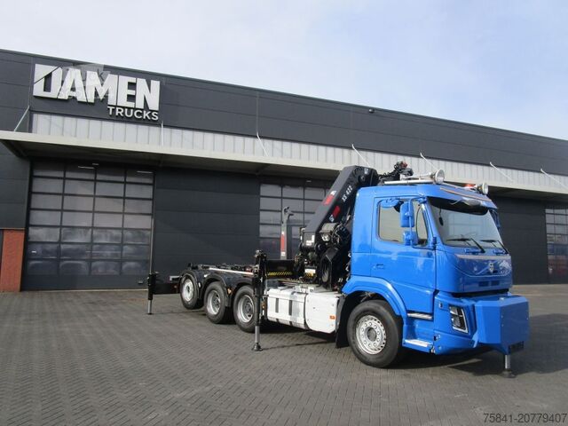 Système de bras à crochet Volvo FMX 500 FMX 500 8x4 HIAB 422 E-8 Hipro + HIAB H...