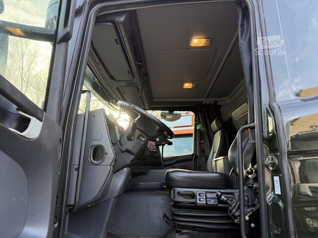 Trijų pusių savivartis sunkvežimis Scania G450 8X2*6 Kipper Kran HMF 2620 K5