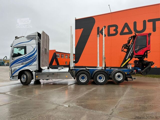 Trasportatore di tronchi Volvo FH 16 650 8x4*4 CRANAB TZ12.2