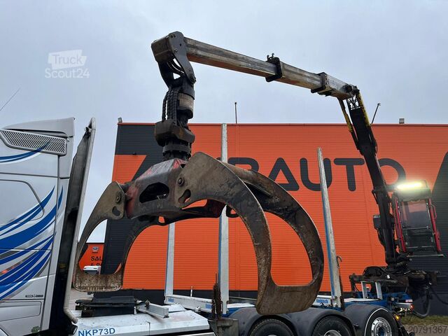 Trasportatore di tronchi Volvo FH 16 650 8x4*4 CRANAB TZ12.2